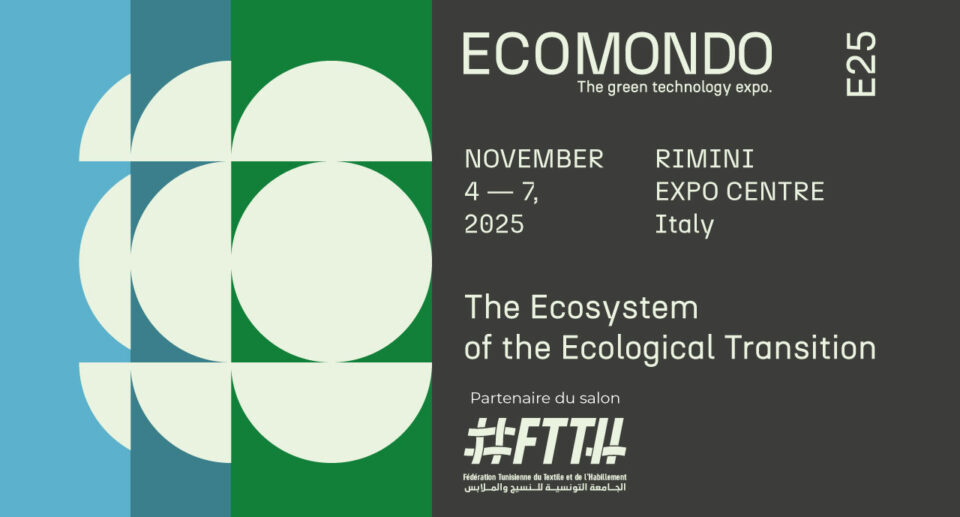 ECOMONDO – The Green Technology Expo du 4 au 7 novembre 2025 Rimini (Italy)