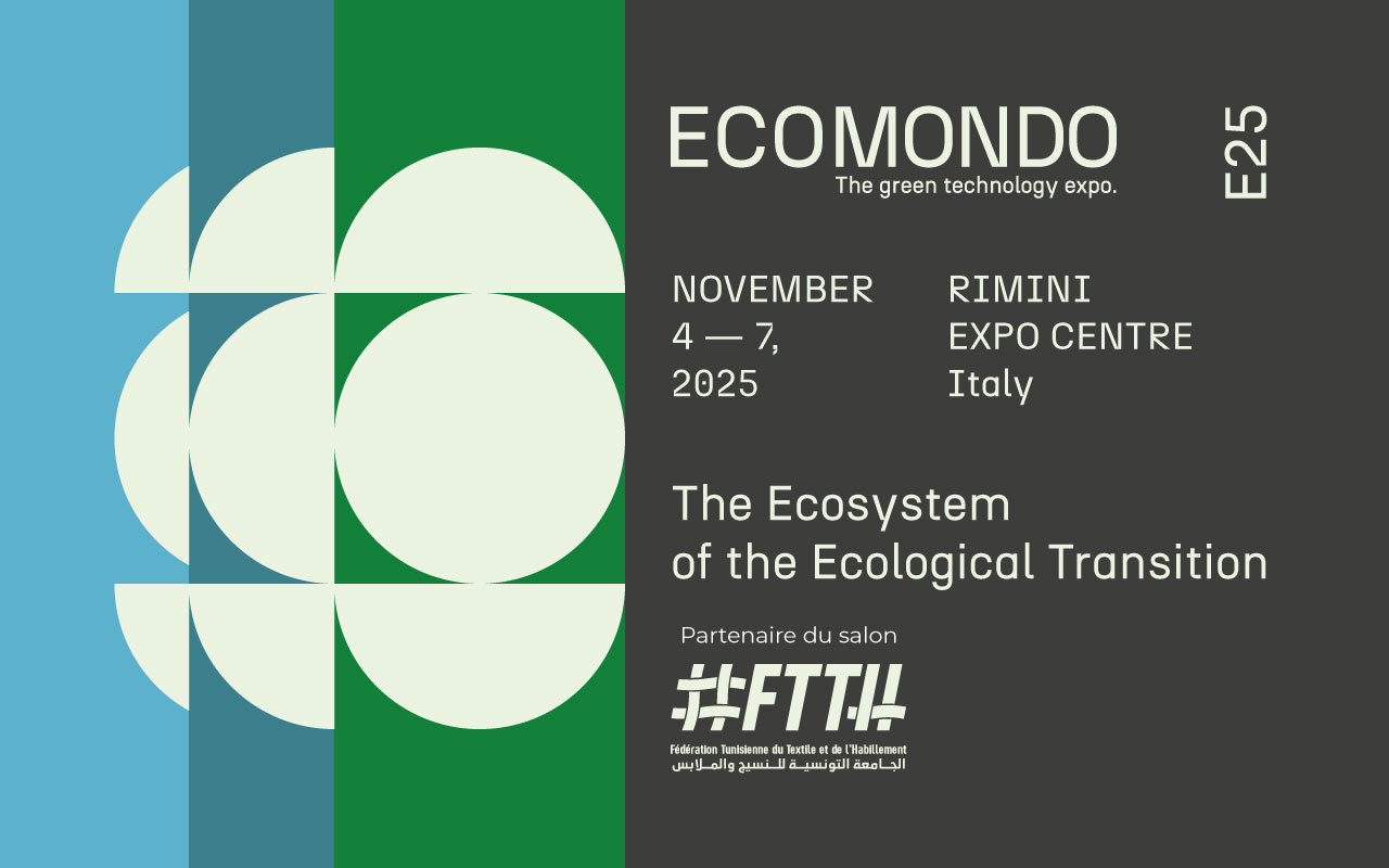 ECOMONDO – The Green Technology Expo du 4 au 7 novembre 2025 Rimini (Italy)