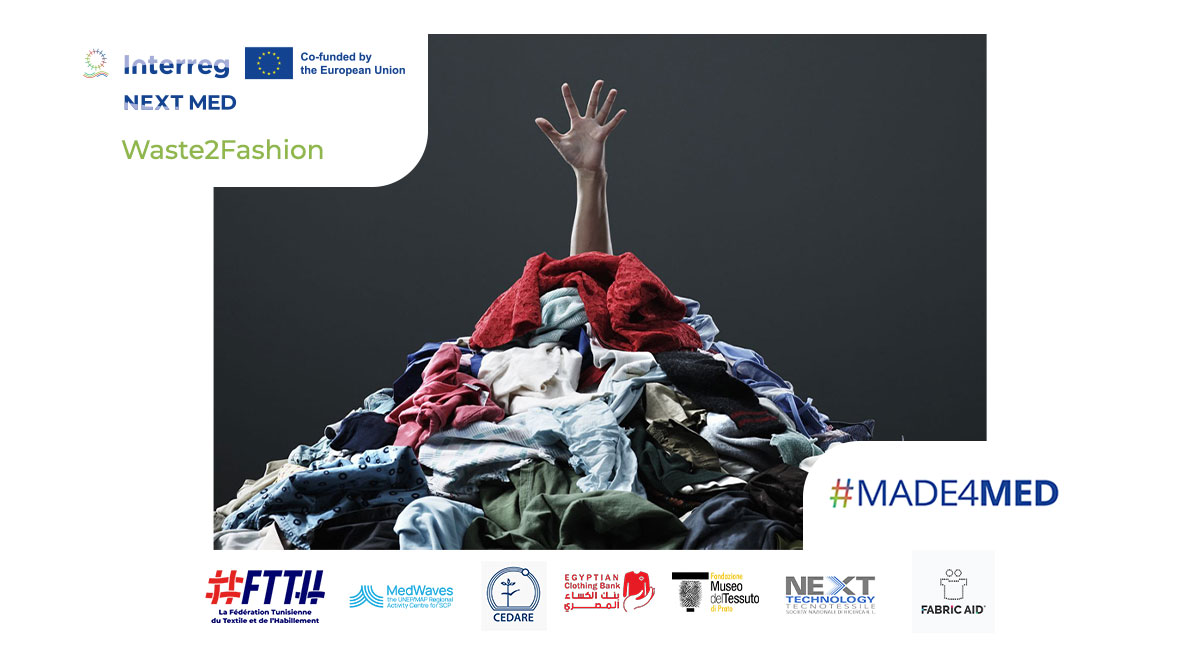 Waste2Fashion – Transformer les déchets textiles en opportunités durables en Méditerranée